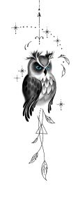 owl tattoo design