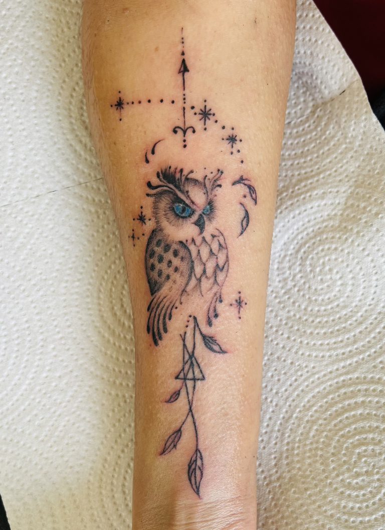 owl tattoo wimbish
