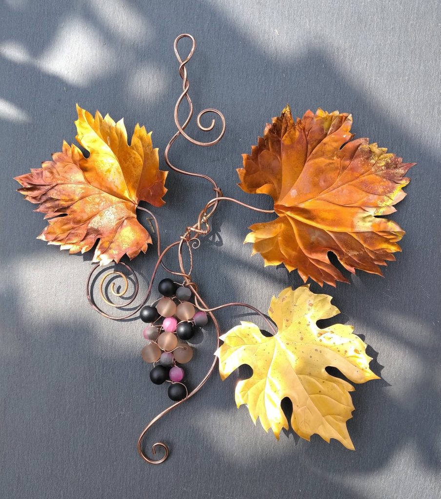 Copper grape vine