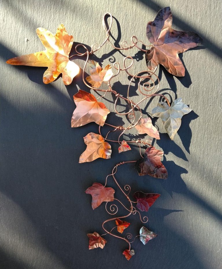 SOLD – copper ivy vine SOLD - copper ivy vine